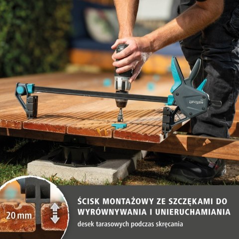 Zestaw do budowy tarasów PRO, Wolfcraft