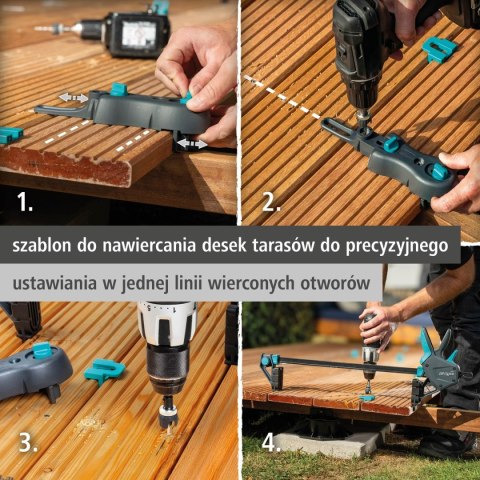 Zestaw do budowy tarasów PRO, Wolfcraft