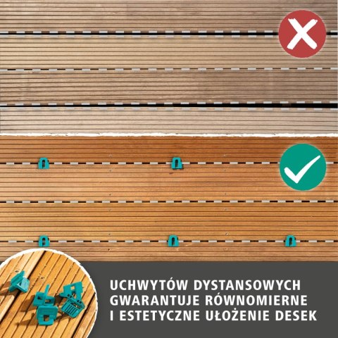 Zestaw do budowy tarasów PRO, Wolfcraft