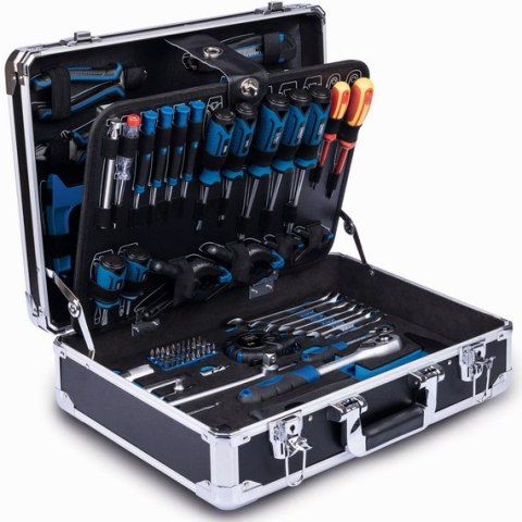Zestaw kluczy Scheppach TB200 w walizce - 141 elementów