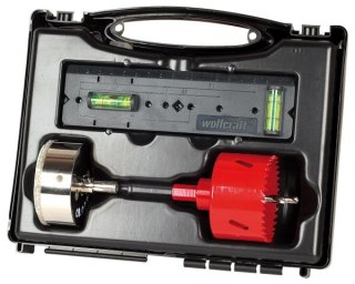 Zestaw otwornic 68 mm/ BiM Ceramic Wolfcraft