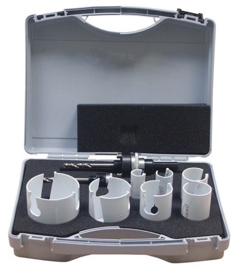 Zestaw otwornic HM 19-54 mm ABRABORO