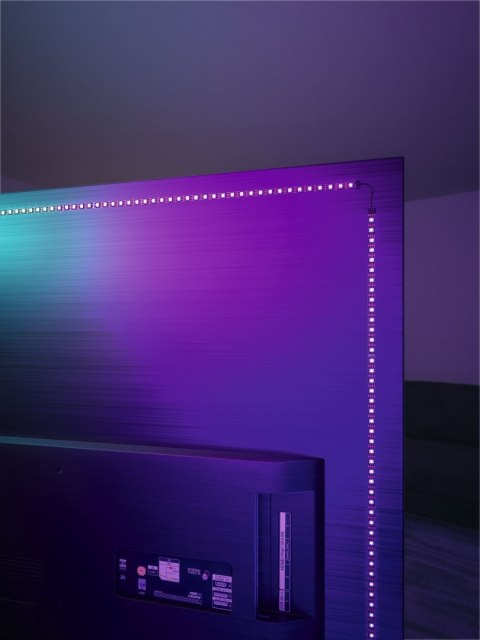 Zestaw taśma LED TV55 cali USB pilot Dynamic Rainbow RGB 3,5W 5V czarny