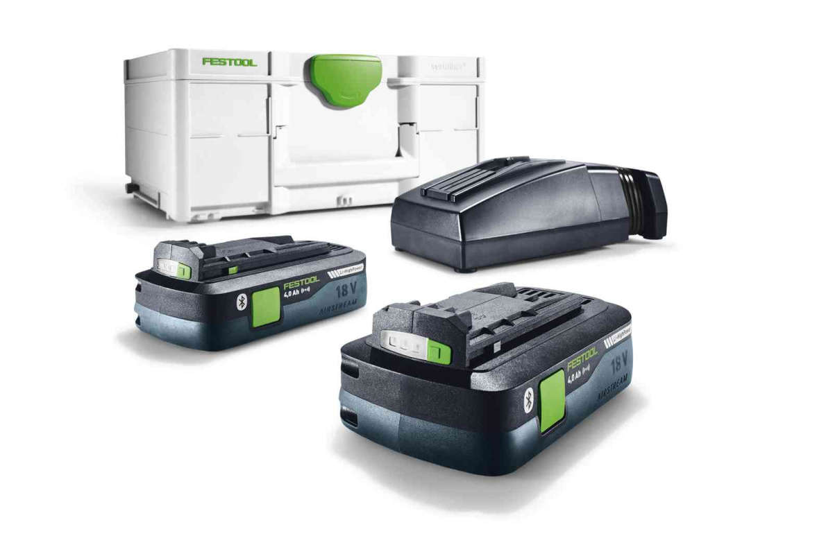 Festool zestaw energii SYS3 ENG 18V 2x4,0/TCL6 Festool zestaw energii SYS3 ENG 18V 2x4,0/TCL6