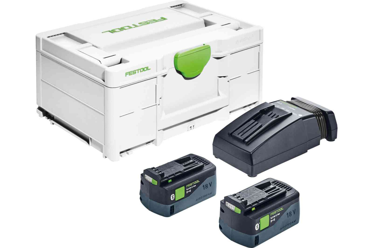 Festool zestaw energii SYS3 ENG 18V 2x5,2/TCL6 Festool zestaw energii SYS3 ENG 18V 2x5,2/TCL6