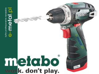 METABO Wkrętarka PowerMaxx BS Basic 2x2,0 Ah walizka