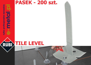 Rubi - Paski - TILE LEVEL - 200 szt.