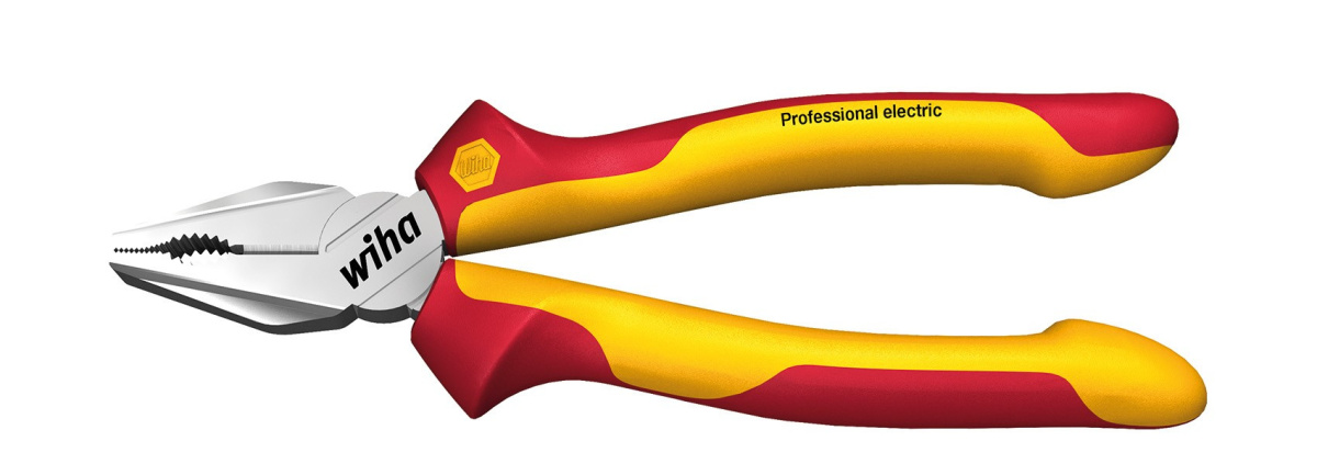 Wiha szczypce uniwersalne Professional electric z DynamicJoint® i OptiGrip z bardzo dlugim ostrzem 200 mm Wiha szczypce uniwersalne Professional electric z DynamicJoint® i OptiGrip z bardzo dlugim ostrzem 200 mm