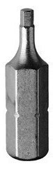 1/4" Bit hex 3x25mm (5szt.)50253hw3 sata