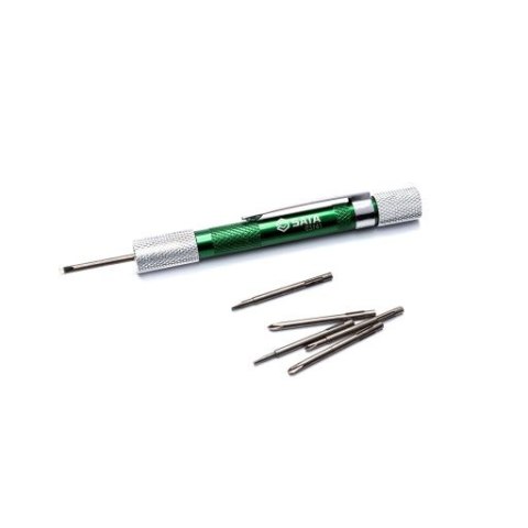 6- Częściowy mini zestaw wkrętaków precyzyjnych (phillips,slotted) sata