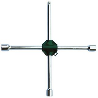 Klucz krzyżakowy 1/2" do kół 17,19,21 mm,1/2" sata