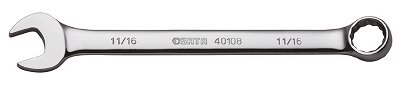 Klucz płasko-oczkowy cal. 11/16" sata