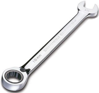 Klucz płasko-oczkowy z grzechotką z szybką zm. kier. 20mm sata