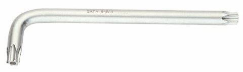 Klucz trzpieniowy długi typu l torx z otworem centralnym t-40 sata