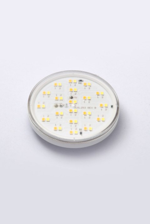 Źródło światła Fumagalli LED CCT GX53 3W 3000K/4000K/6500K mleczna 230V biały / tworzywo sztuczne