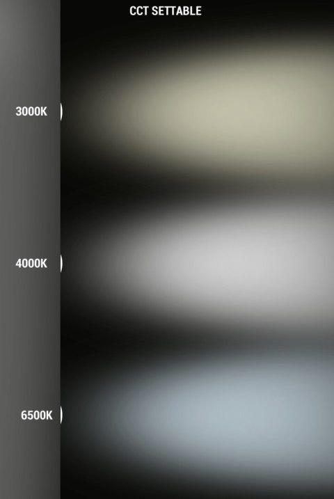 Źródło światła Fumagalli LED CCT GX53 3W 3000K/4000K/6500K mleczna 230V biały / tworzywo sztuczne