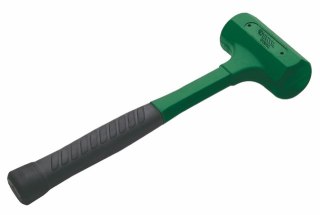Młotek gumowy bezodrzutowy odlany w całości 1500g sata