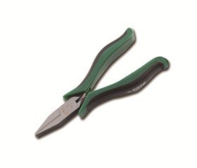 Szczypce miniaturowe z szczękami płaskimi 5" sata