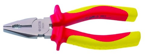 Szczypce uniwersalne izolowane 8" sata
