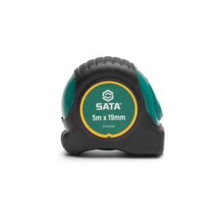 Taśma miernicza z gumowym uchwytem metr./cal. 16ft x19mm sata