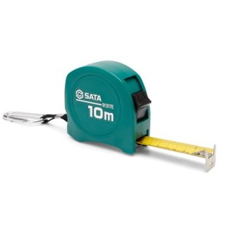 Taśma miernicza z karabińczykiem 10x25mm sata