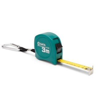 Taśma miernicza z karabińczykiem 3x16mm sata