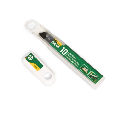 Zestaw 10 ostrzy łamanych 9x80mm (pasują do noży st93424a,st93426sc,st93481) sata