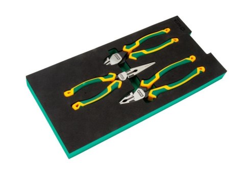 Zestaw 3 szczypiec best pliers - w piance eva sata