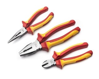 Zestaw 3 szczypiec izolowanych 1000v sata
