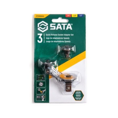 Zestaw adapterów 1/4", 1/2", 3/8" sata