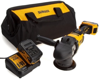 18V XR POLERKA ROTACYJNO-MIMOŚRODOWA 125MM 2 X 5AH DEWALT DCM848P2-QW