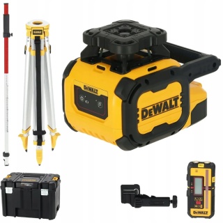 CZERWONY ROTACYJNY LASER LI-ION DEWALT DCLE05211RL-XJ