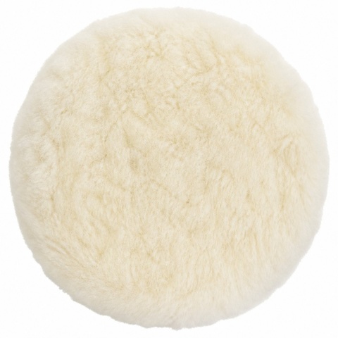 Futro polerskie syntetyczne samoprzyczepne "na rzep" do dysków wsporczych Gerwool 180 mm Germaflex