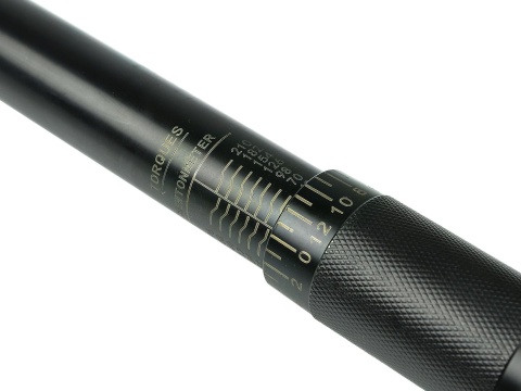 Klucz dynamometryczny 1/2 28-210nm nasadki alu 3el. Black HD GEKO