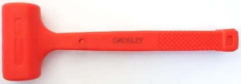 Młotek bezodrzutowy pokryty gumą 900g Grosley