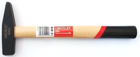 Młotek ślusarski z drewnianą rączką 500g Grosley