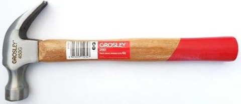 Młotek stolarski z drewnianą rączką 450g Grosley