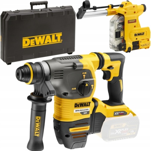 Młotowiertarka akumulatorowa Dewalt DCH335NT z odsysem