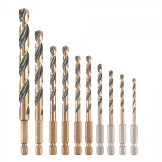 ZESTAW 10 WIERTEŁ BLACK AND GOLD HEX DEWALT DT20620-QZ