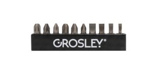 Zestaw 10 bitów 1/4" Grosley