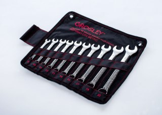 Zestaw 10 kluczy płasko-oczkowych Grosley