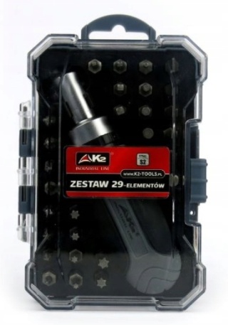 Zestaw 29-elem z grzechotką