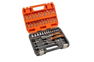 Zestaw 46 częściowy kluczy nasadowych 1/4" Grosley