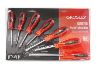 Zestaw 7 wkrętaków Grosley