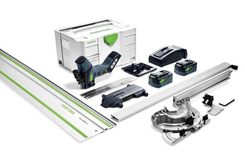 Festool - Akumulatorowa pilarka do materiałów izolacyjnych ISC 240 Li 5,2 EBI-Set-FS