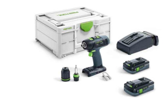 Akumulatorowa wiertarko wkrętarka Festool T18 3 HPC 4,0 I Plus 576446