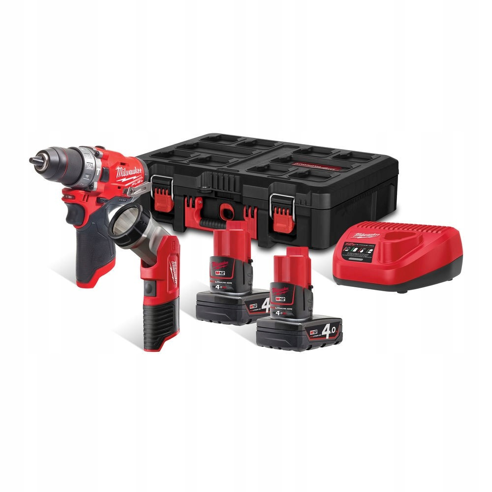 Milwaukee FPP2AW-402P zestaw elektronarzędzi akumulatorowych nr14 Milwaukee FPP2AW-402P zestaw elektronarzędzi akumulatorowych nr14