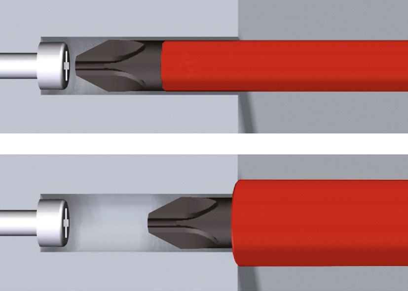 Wiha zestaw wkrętaków SoftFinish electric slimFix płaskie, PlusMinus/Pozidriv, 2-cz. w opakowaniu blistrowym (36333) Wiha zestaw wkrętaków SoftFinish electric slimFix płaskie, PlusMinus/Pozidriv, 2-cz. w opakowaniu blistrowym (36333)