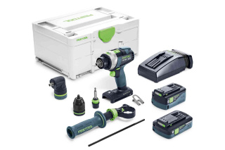 Festool Akumulatorowa wiertarko-wkrętarka udarowa TPC 18/4 5,2/4,0 I-Set