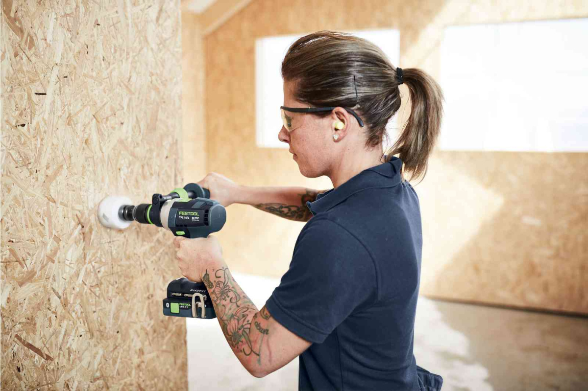Festool akumulatorowa wiertarko-wkrętarka udarowa QUADRIVE TPC 18/4 5,2/4,0 I-Plus-SCA 576771 Festool akumulatorowa wiertarko-wkrętarka udarowa QUADRIVE TPC 18/4 5,2/4,0 I-Plus-SCA 576771